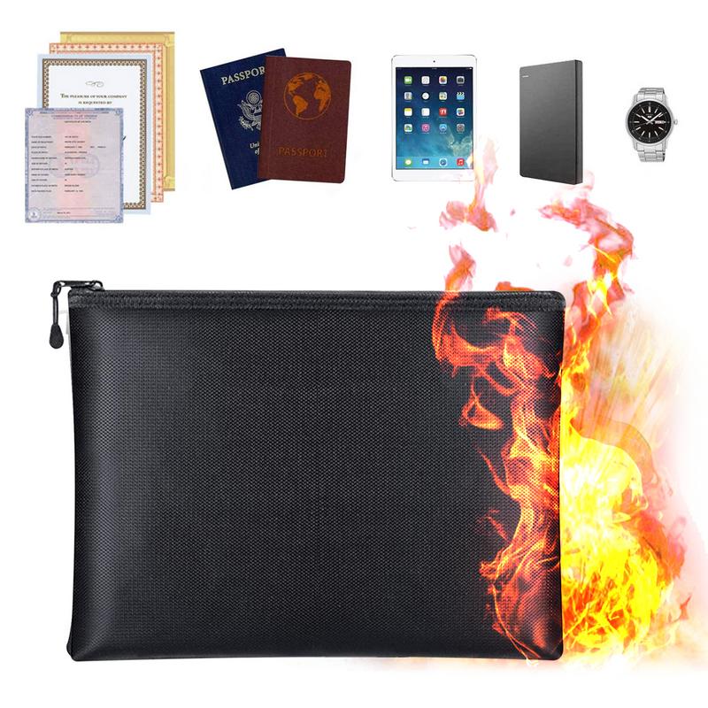 Fire Safe Document - Yanmaz Belge Çantası Su Geçirmez Para