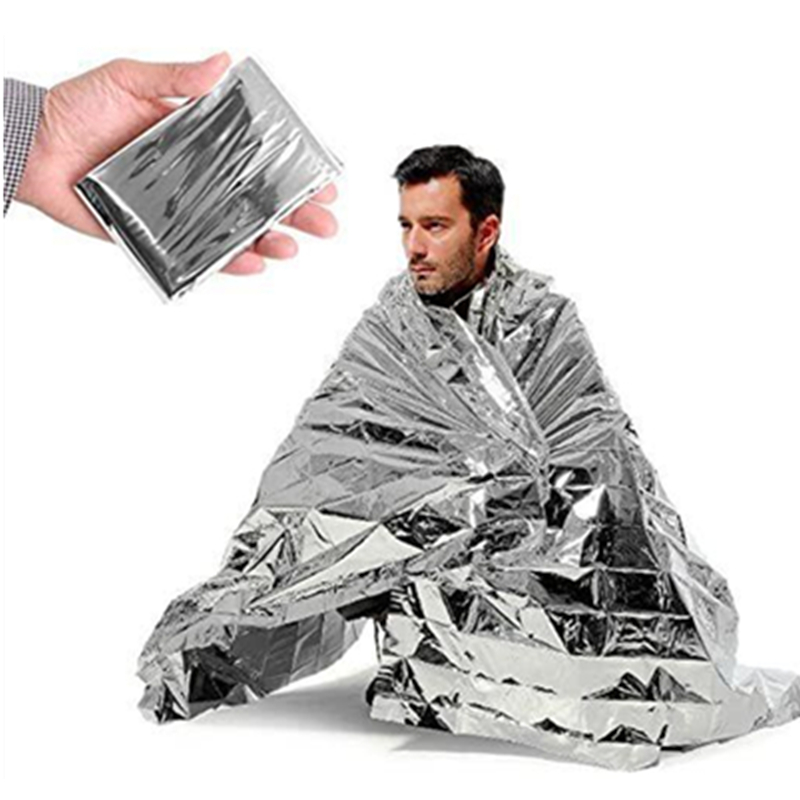 First Aid Bag Kit - Acil Durum Battaniyesi Mylar Termal Açık