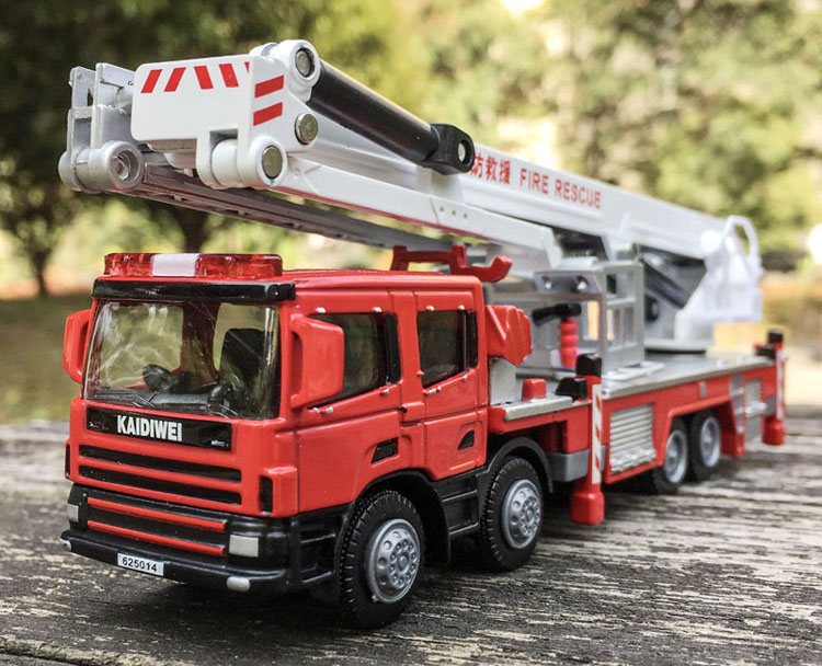 Fire Escape Ladder - 1:50 alaşım mühendislik araçları, yüksek simülasyon