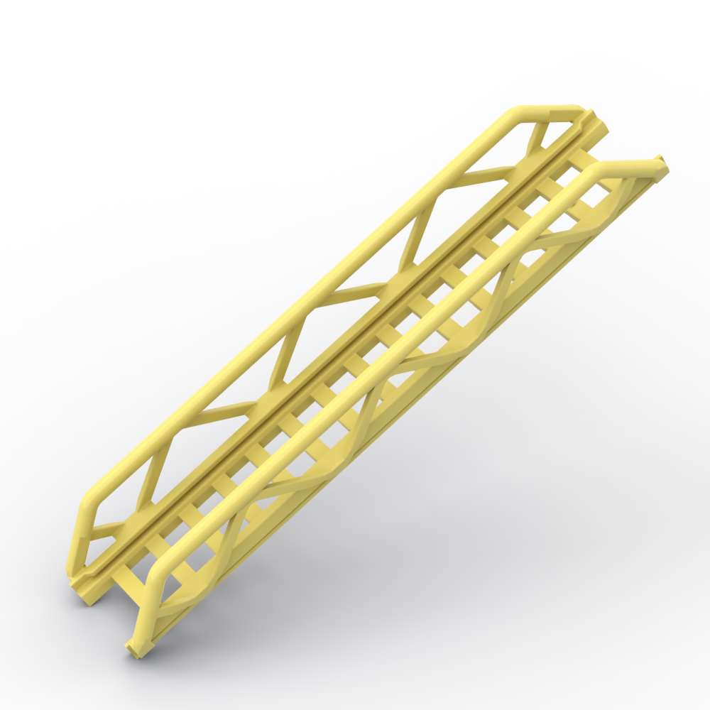 Fire Escape Ladder - MOC 1 ADET Parça Tuğla 11299