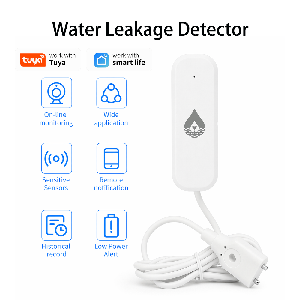 Water Alarm Sensor - YFK WiFi/Zigbee Su Kaçağı Alarm Sensörü