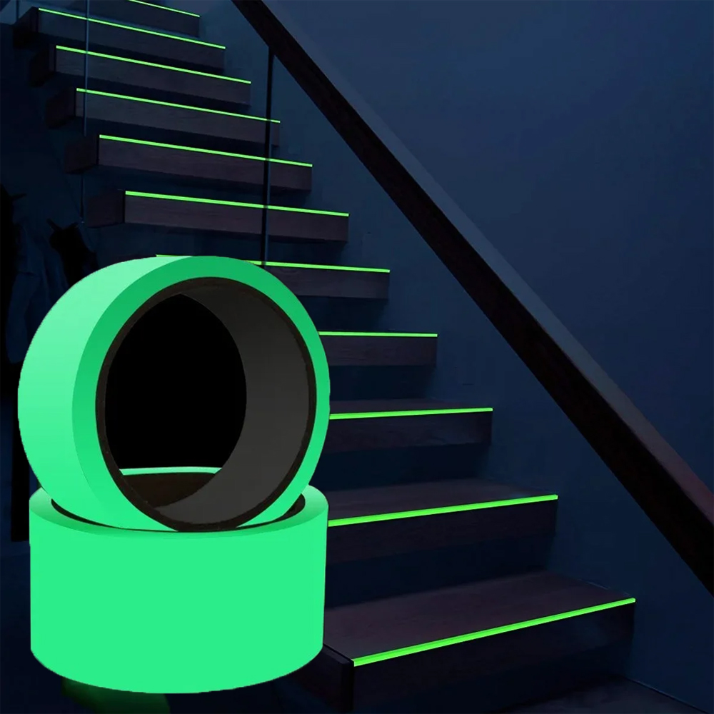 Emergency Exit Sign - Karanlıkta Parlayan Bant Lüminesans Acil Durum