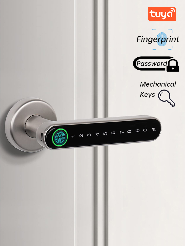 Security Chain Door - Handle akıllı parmak izi kapı kilit