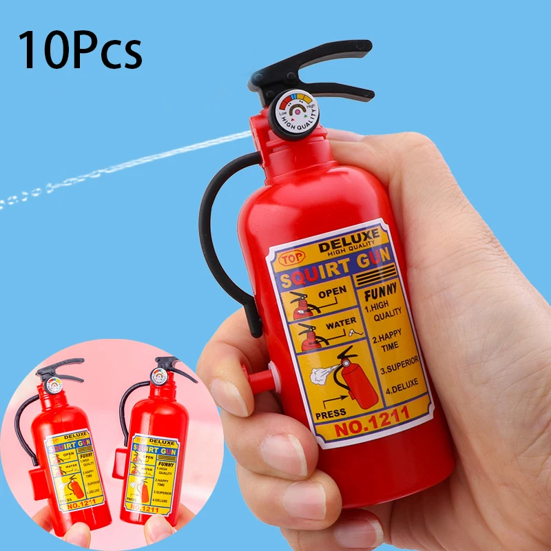 Fire Extinguisher Small - 10 adet yaratıcı Mini yangın söndürücü