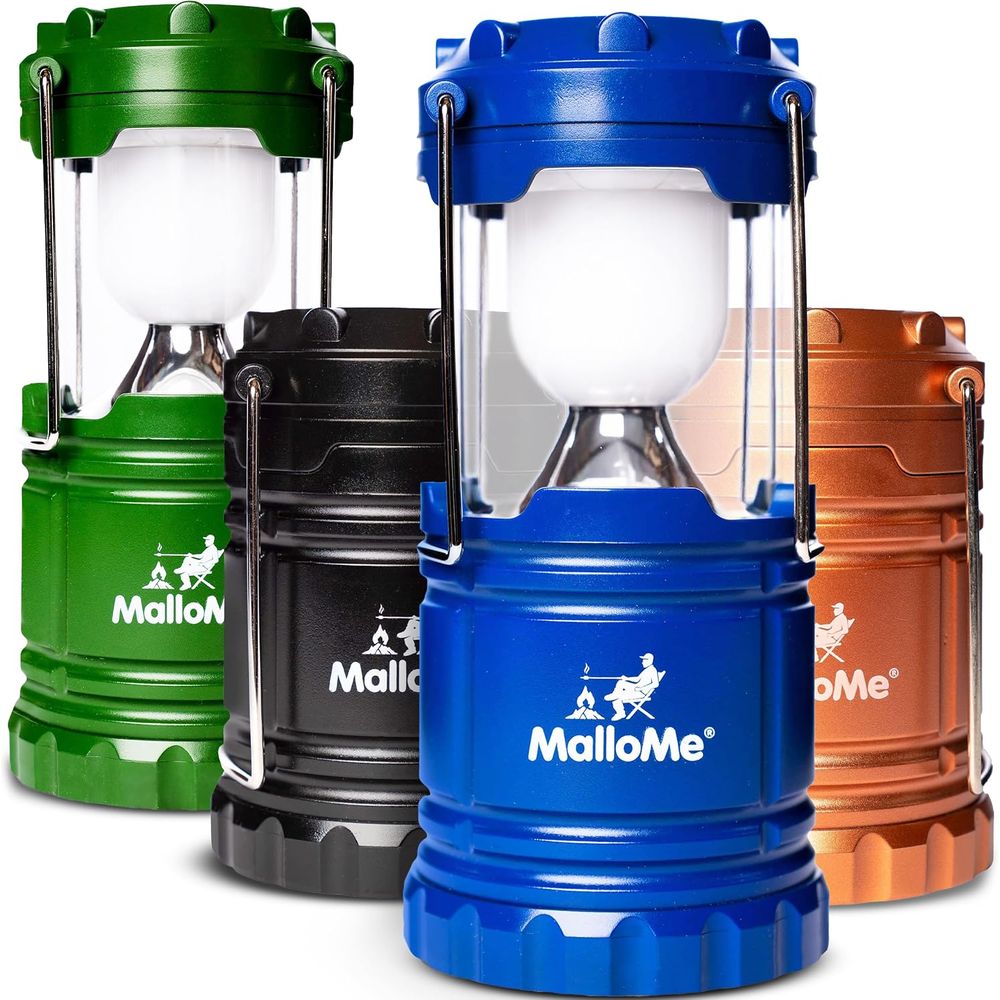 Power Outage Light - Çok Renkli LED Kamp Fenerleri 4'lü