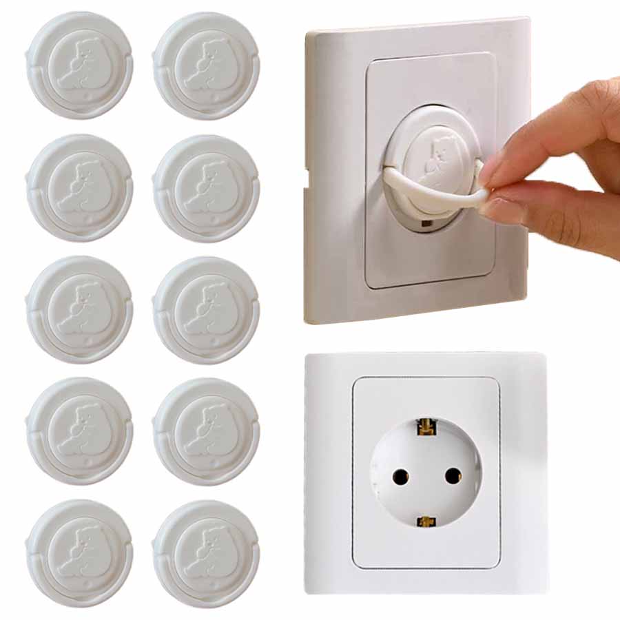 Outlet Cover Baby - 5/10 adet Bebek Elektrik Güvenliği Soketi