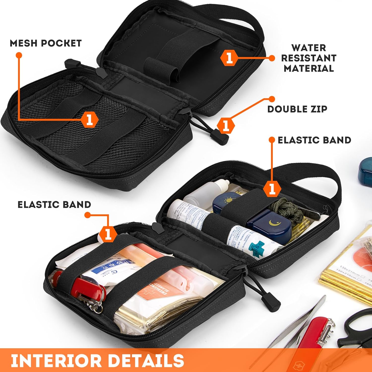 Taktik EMT Kılıfı, Yükseltme I - First Aid Bag Kit incelemesi ve fiyatı