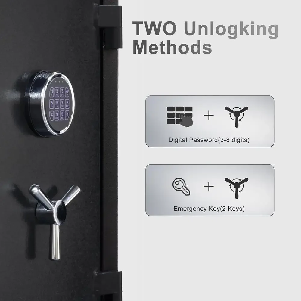 1400 ° Dijital Kilitli, Hırsız - Fire Safe Document incelemesi ve fiyatı