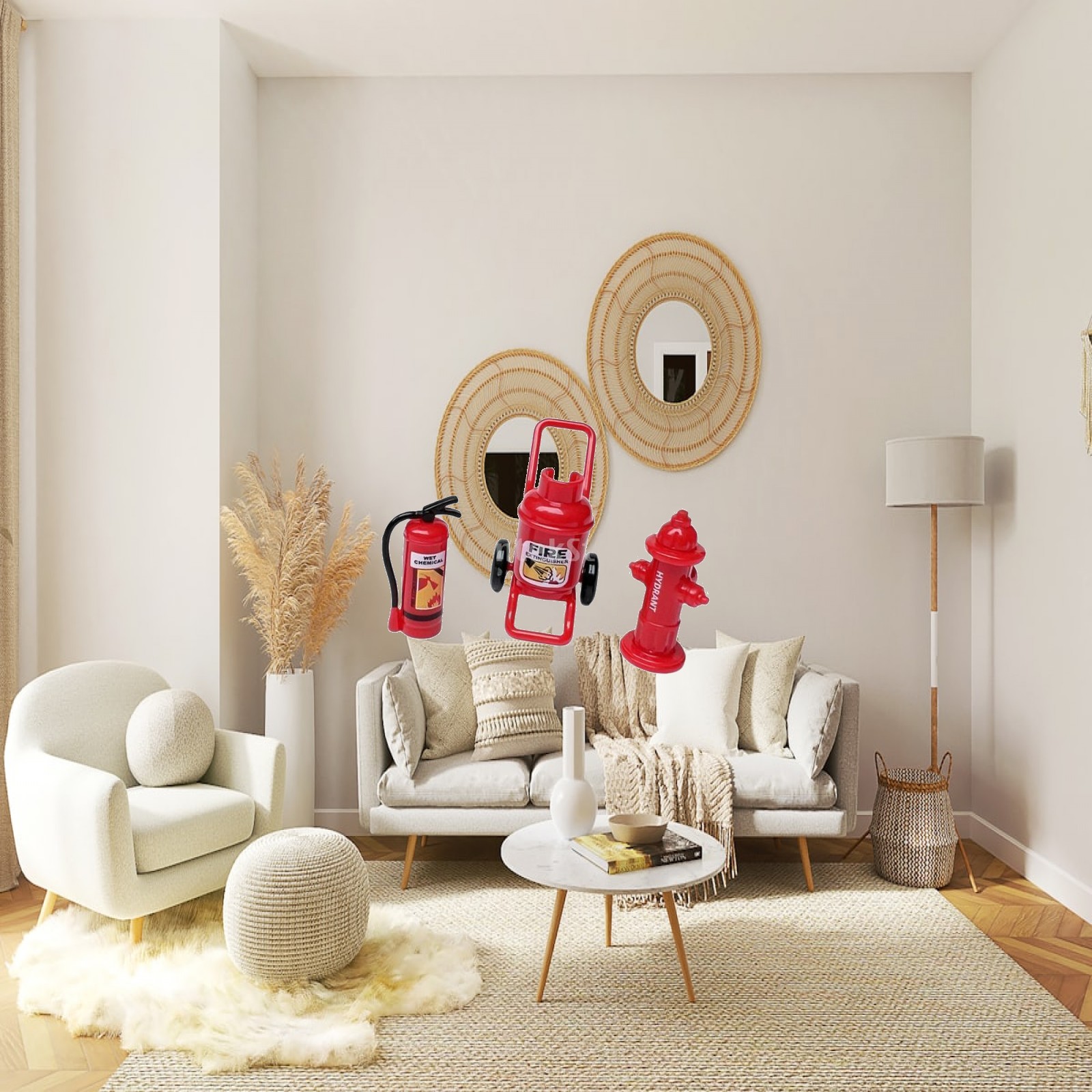 Dollhouse Minyatürleri Yangın  - Fire Extinguisher Small incelemesi ve fiyatı