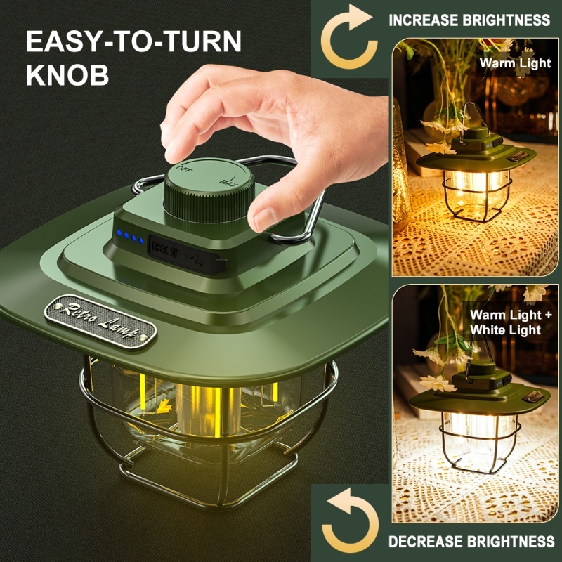 Vintage LED Kamp Feneri Suya D - Power Outage Light incelemesi ve fiyatı