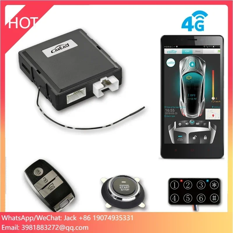 4G GPS/GSM Araç Alarmı PKE Ana - Door Stop Alarm incelemesi ve fiyatı