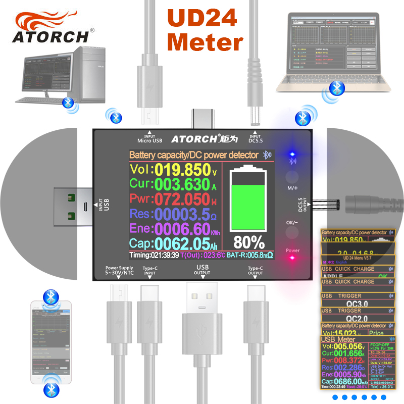 UD24 2.4'inch USB Test Cihazı  - Co Detector Plug incelemesi ve fiyatı