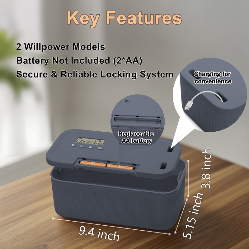 Zamanlayıcılı Kilit Kutusu Tel - Medicine Cabinet Lock incelemesi ve fiyatı