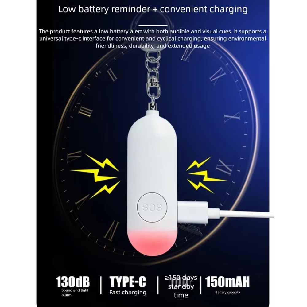 Kendini Savunma Alarmı LED Işı - Personal Alarm Keychain incelemesi ve fiyatı