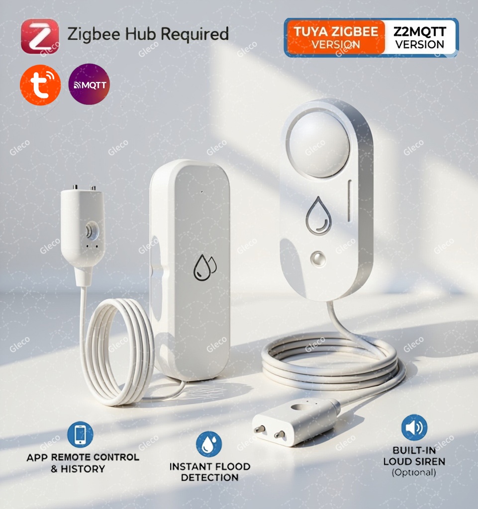 Zigbee Su Kaçağı Sensörü Su Ba - Water Alarm Sensor incelemesi ve fiyatı