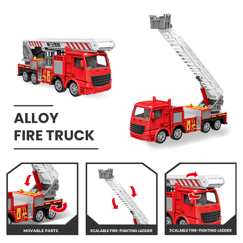 1:55 Döküm itfaiye kamyonu Mod - Fire Escape Ladder incelemesi ve fiyatı