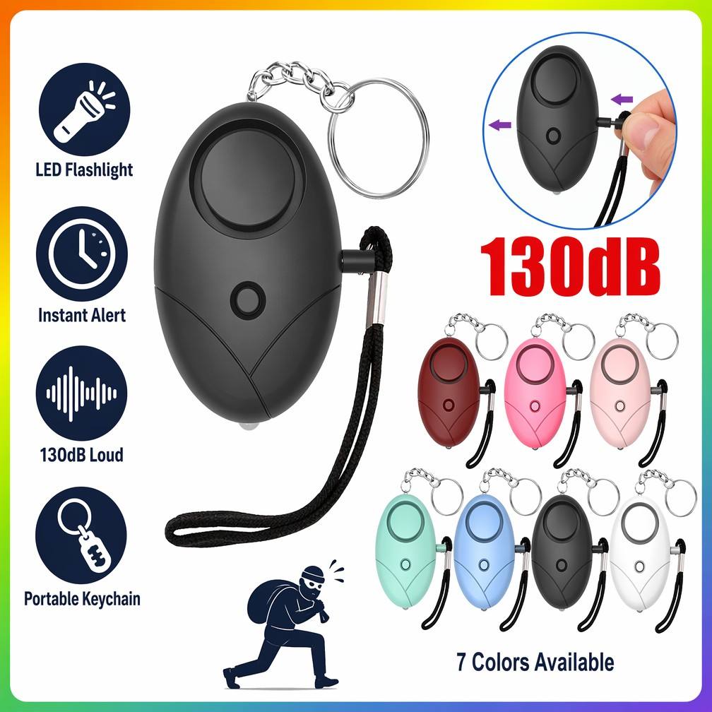 130db Kişisel Güvenlik Alarmı  - Personal Alarm Keychain incelemesi ve fiyatı