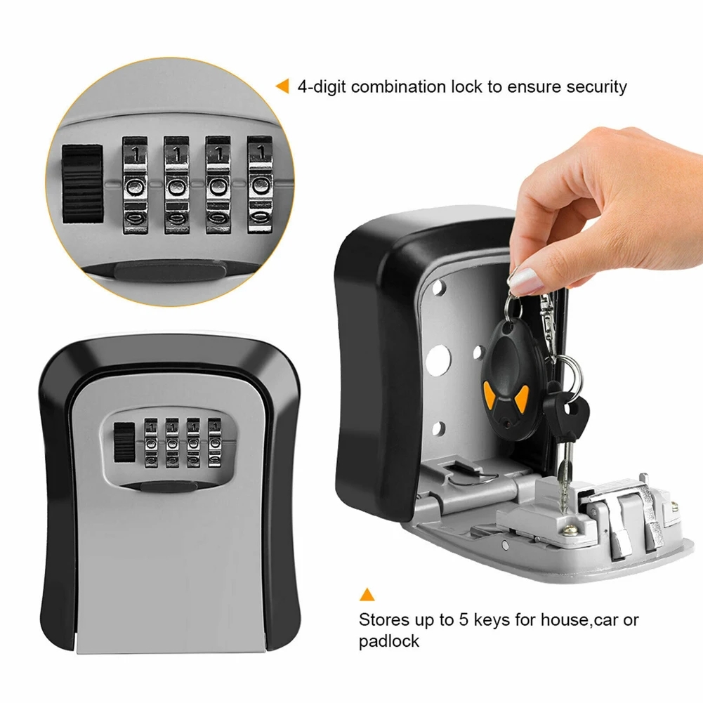 Duvar montaj anahtar kilit kut - Lockbox Key Secure incelemesi ve fiyatı