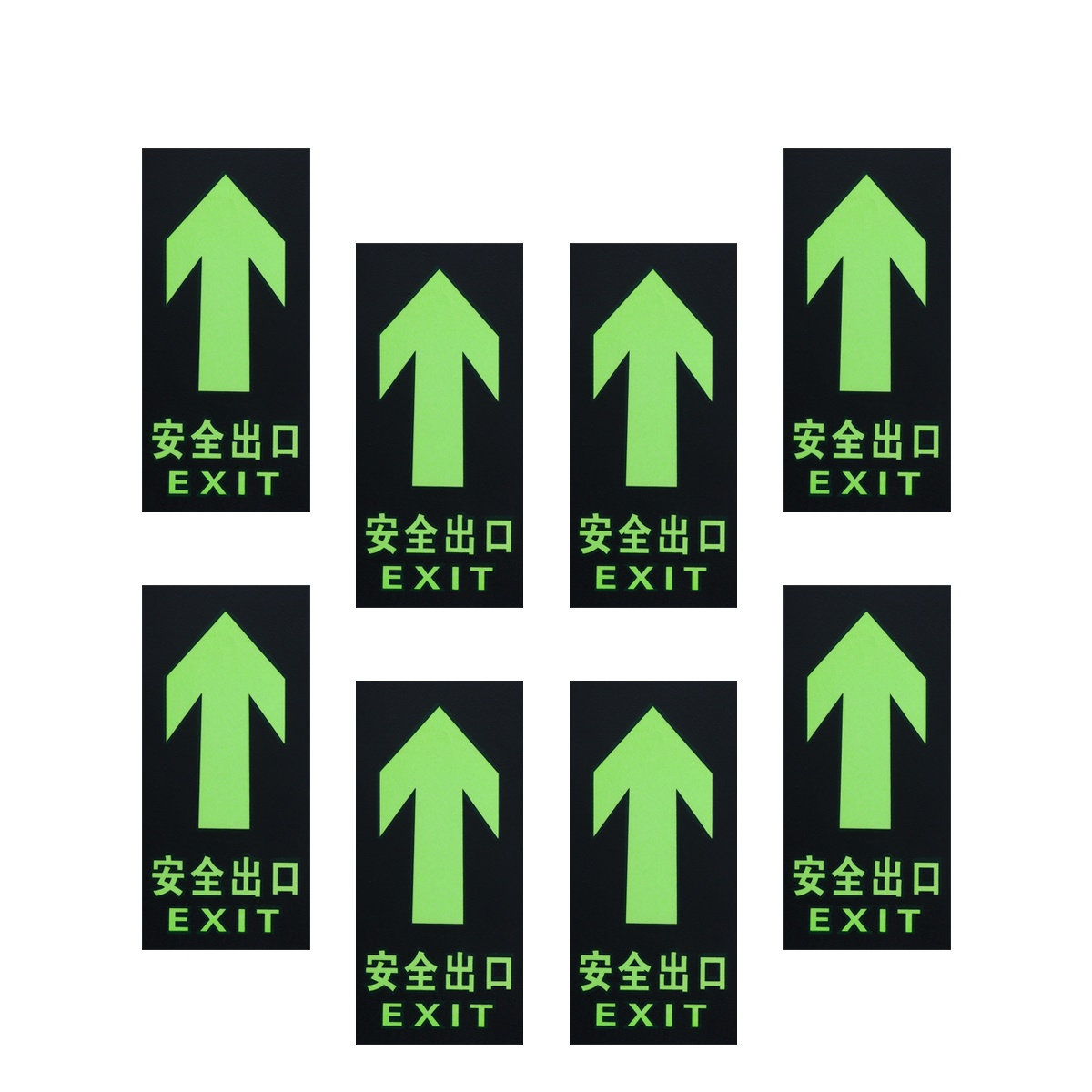 8 adet güvenlik çıkış işareti  - Emergency Exit Sign incelemesi ve fiyatı