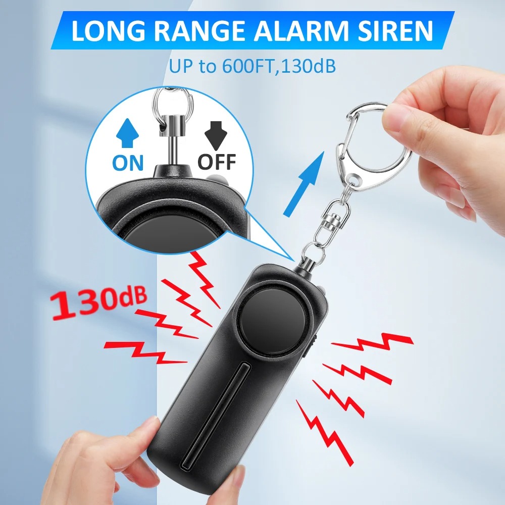 Kendini Savunma Alarmı 130dB U - Personal Alarm Keychain incelemesi ve fiyatı