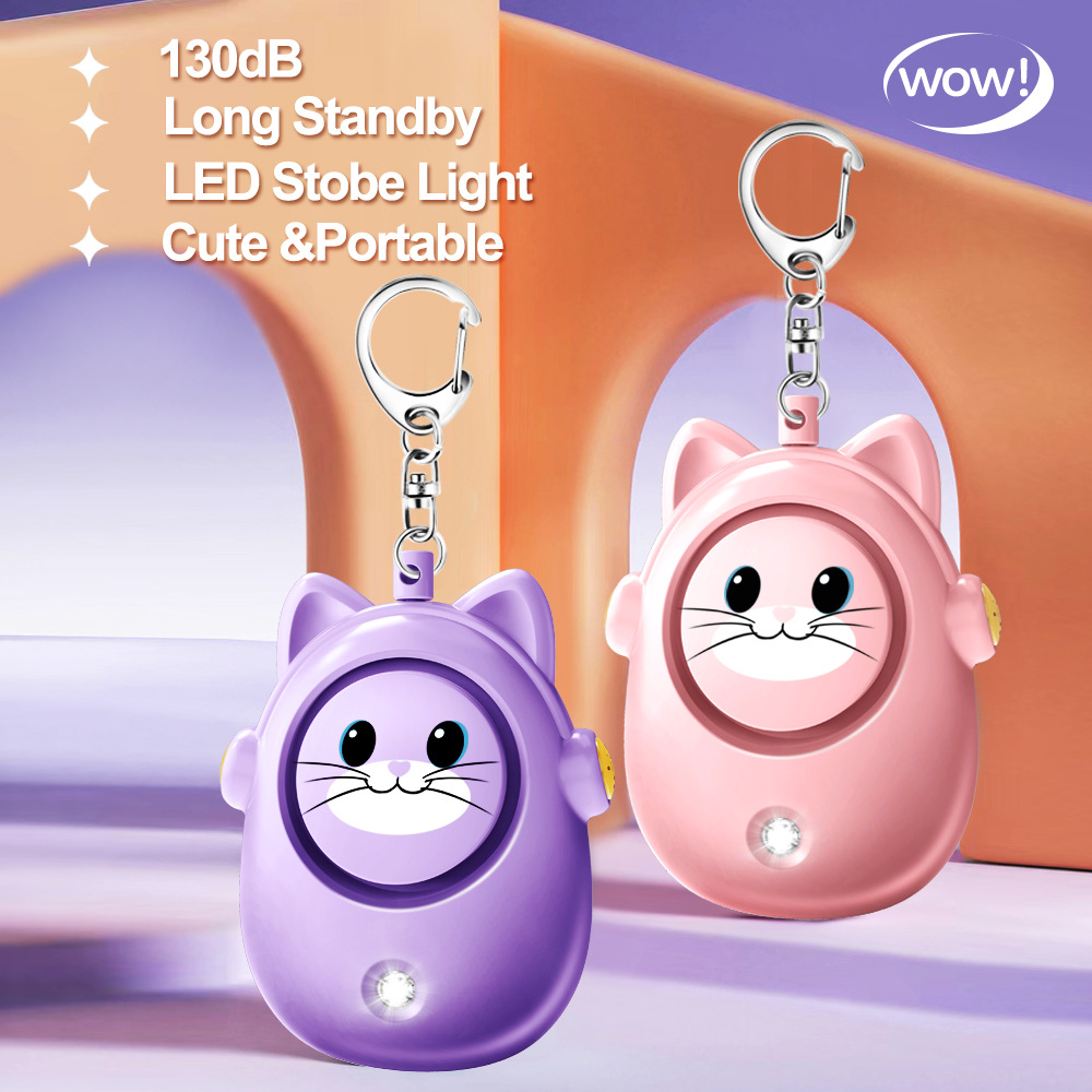 H8 2024 Yeni Sevimli Kedi Kişi - Personal Alarm Keychain incelemesi ve fiyatı