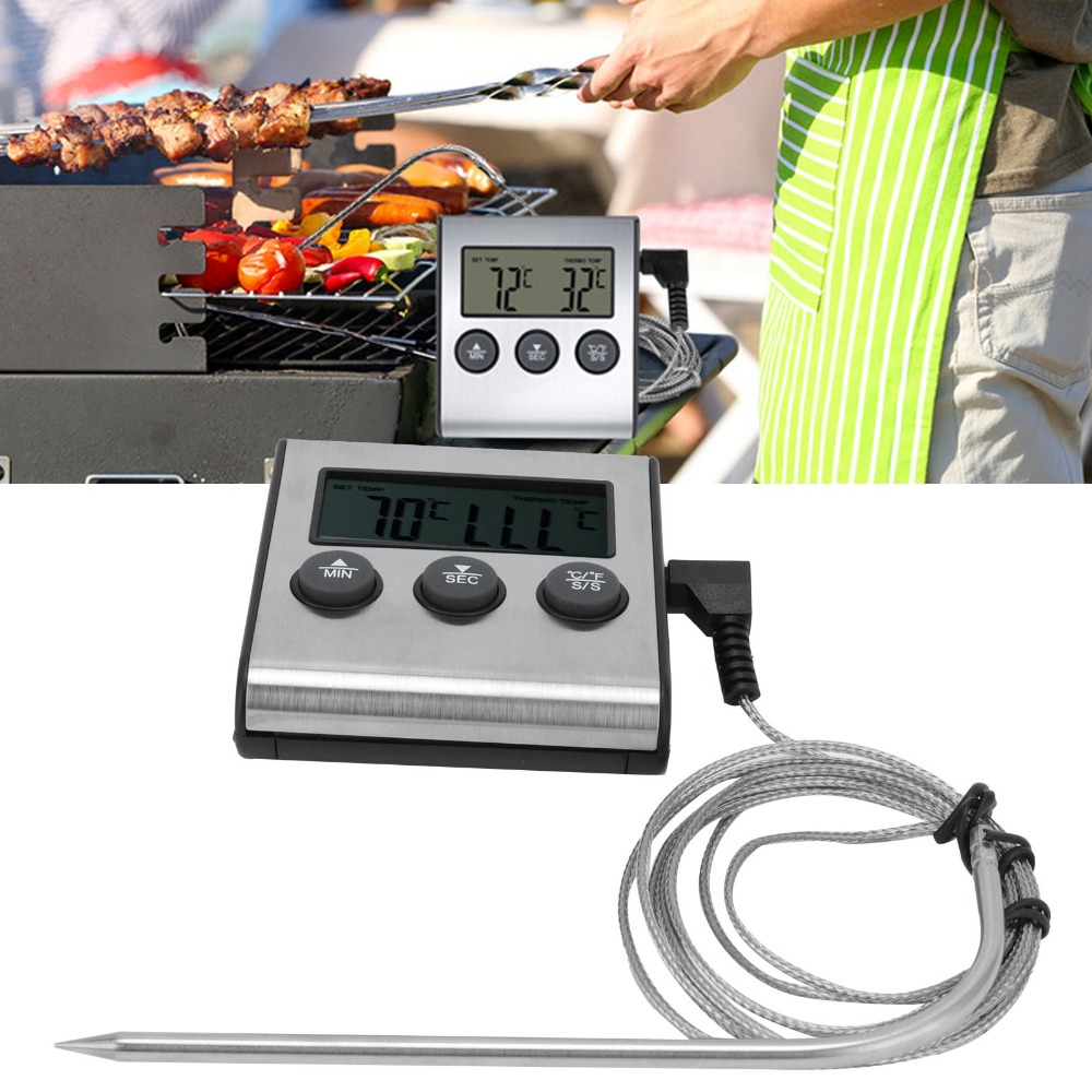 Gümüş Dijital Barbekü Et Termo - Pool Alarm Float incelemesi ve fiyatı