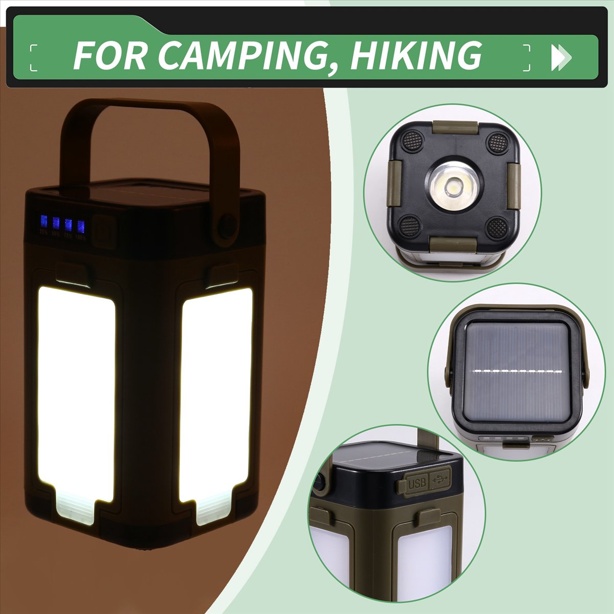 X08A Katlanabilir LED Kamp Fen - Power Outage Light incelemesi ve fiyatı