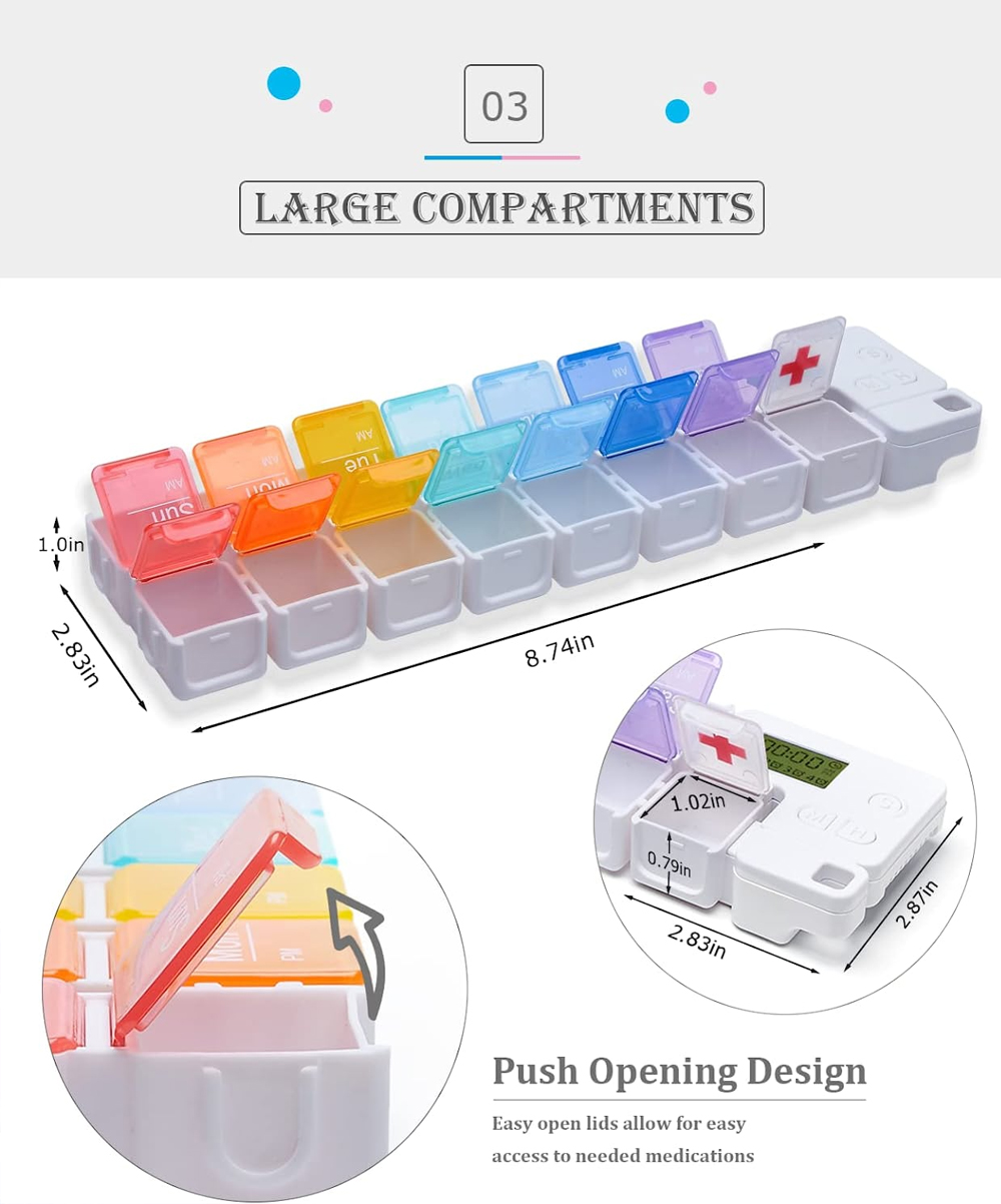 7 Günlük Hap Organizatör İlaç  - Medicine Cabinet Lock incelemesi ve fiyatı